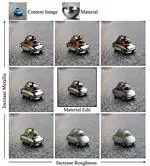 MARBLE: Material Recomposition and Blending in CLIP-Space